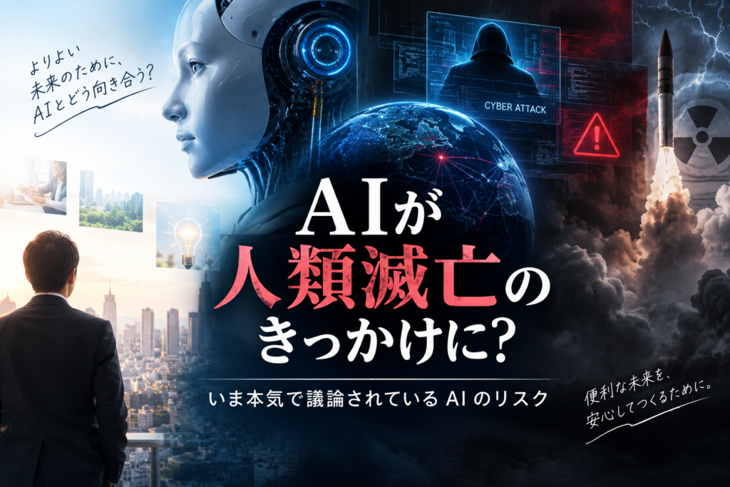 AIが人類滅亡のきっかけに？